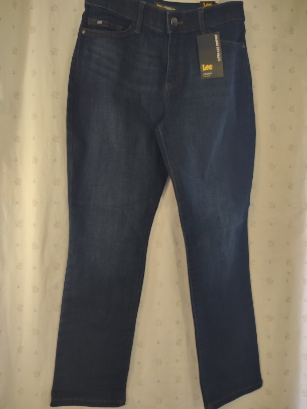 Lee Women's Dark Indigo Straight Leg Jeans